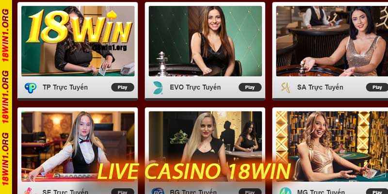 live casino 18win